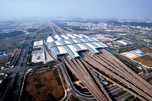 último caso de la compañía sobre Estación Sur de Guangzhou