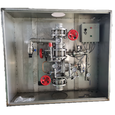 Sistema de suministro de agua de inundación por incendio de acero inoxidable con conector de tipo brida y ranura