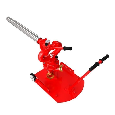Ideal Mobile Fire Monitor for Fire Fighting Equipment Jet Pattern Cocurrent/Spray