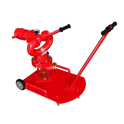 Moveable Fire Water Monitor with 0.8MPa Rated Working Pressure Customized Request Supplies