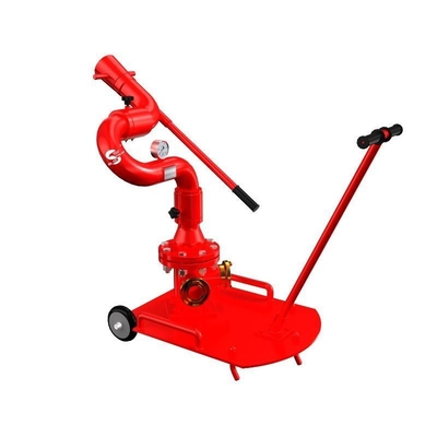 Moveable Fire Water Monitor with 0.8MPa Rated Working Pressure Customized Request Supplies