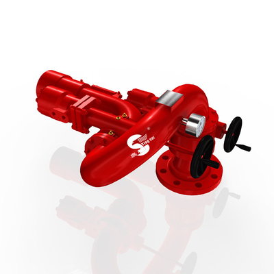 Fire Suppression System Liquid Controlled Fire Water Monitor with 120m Firing Range