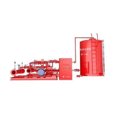 Equipo de proporción de espuma equilibrada de 100L/S 6% para el sistema de espuma de fuego Pérdida de presión ≤0.15
